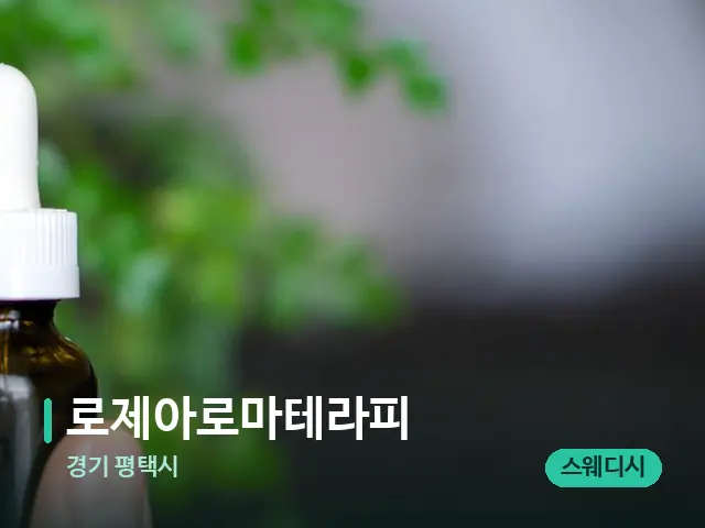 경기 평택시 로제아로마테라피 — 마사지 오일과 도구