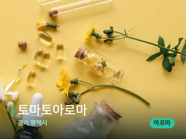 경기 평택시 토마토아로마 — 마사지 오일과 도구
