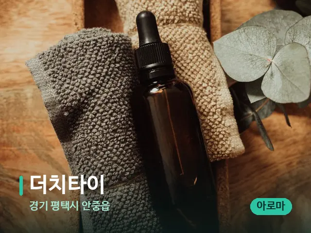 경기 평택시 안중읍 더치타이 — 마사지 오일과 도구