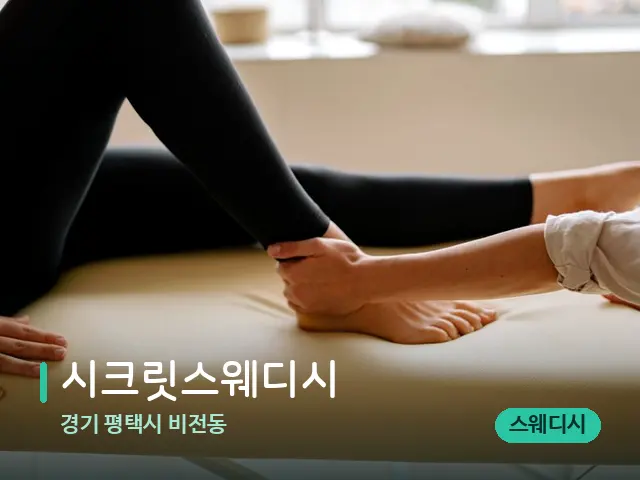 경기 평택시 비전동 ﻿시크릿스웨디시 — 마사지 관리를 받는 장면