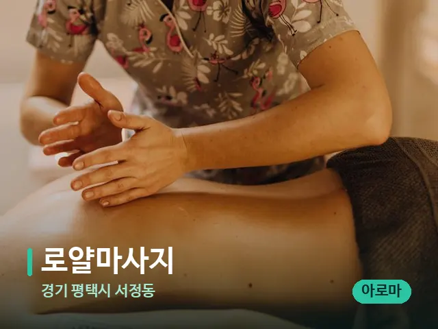 경기 평택시 서정동 로얄마사지 — 마사지 관리를 받는 장면